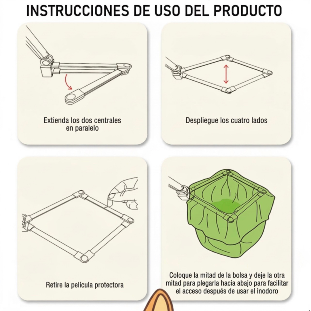 Pupigo™ recogedor de excrementos